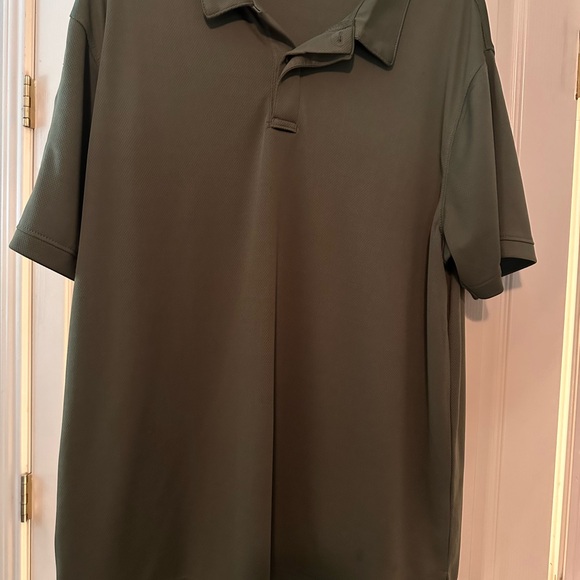 Brand new Men’s XL Polo with pen holder on arm sleeve . No tags. Olive Green - Picture 1 of 5